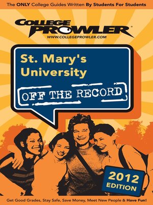 cover image of St. Mary's University 2012